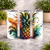 Colorful Pineapple 15 OZ Straight Wrap