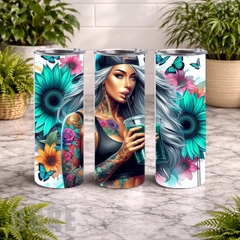 Floral Beauty 4 15 OZ Straight Wrap