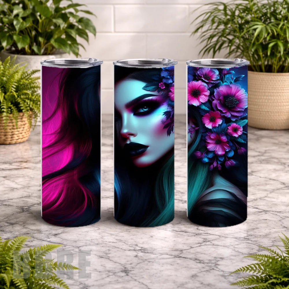 Floral Fantasy 3 15 OZ Straight Wrap