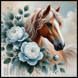 Floral Horse 3 15 OZ Straight Wrap