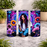 Floral Dreamscape 2 15 OZ Straight Wrap