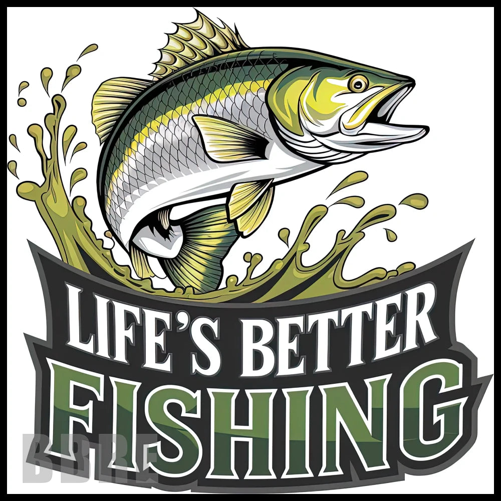 Fishing Bass 3 15 OZ Straight Wrap