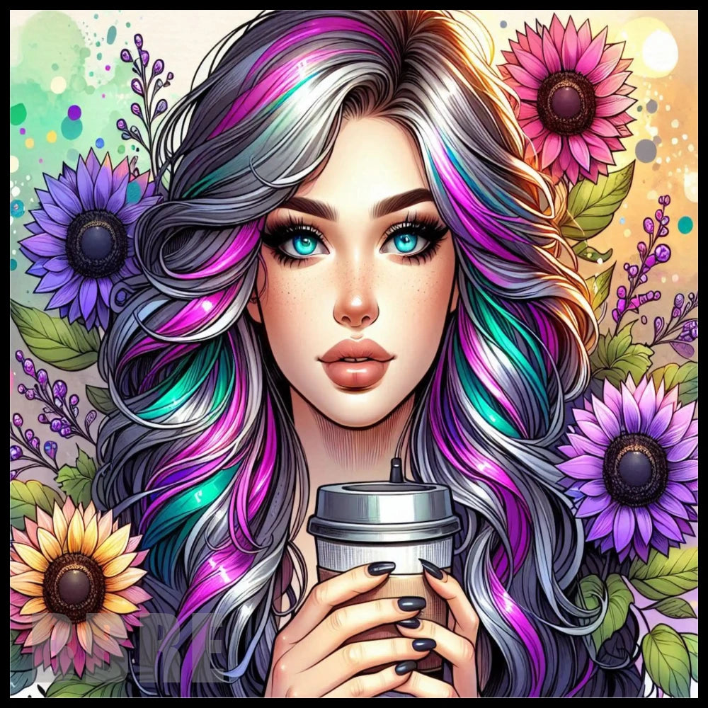 Floral Beauty 6 15 OZ Straight Wrap