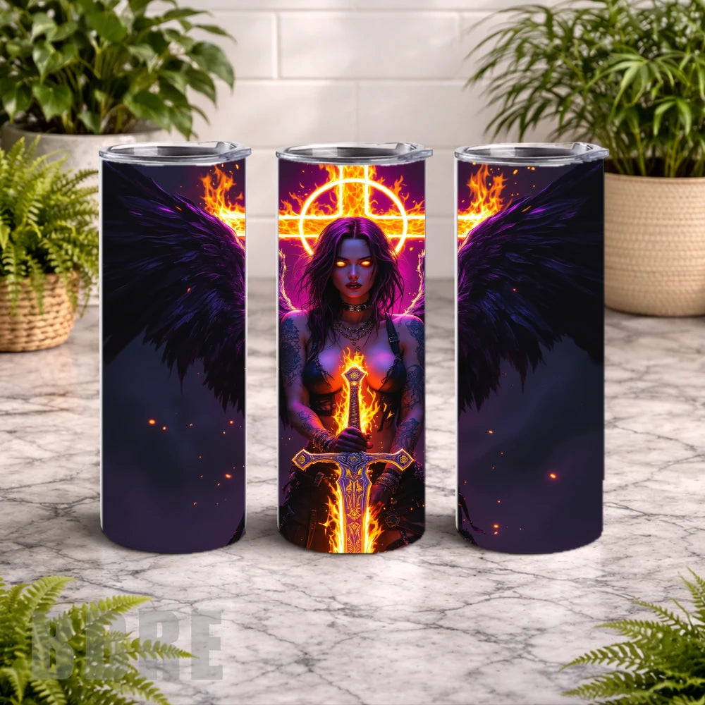 Fiery Angel 15 OZ Straight Wrap