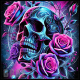 Vibrant Skull 3 15 OZ Straight Wrap