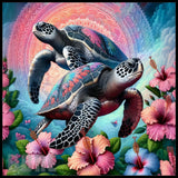 Tropical Turtles 2 15 OZ Straight Wrap