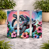 Tropical Turtles 2 15 OZ Straight Wrap