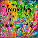 Teacher Life 15 OZ Straight Wrap