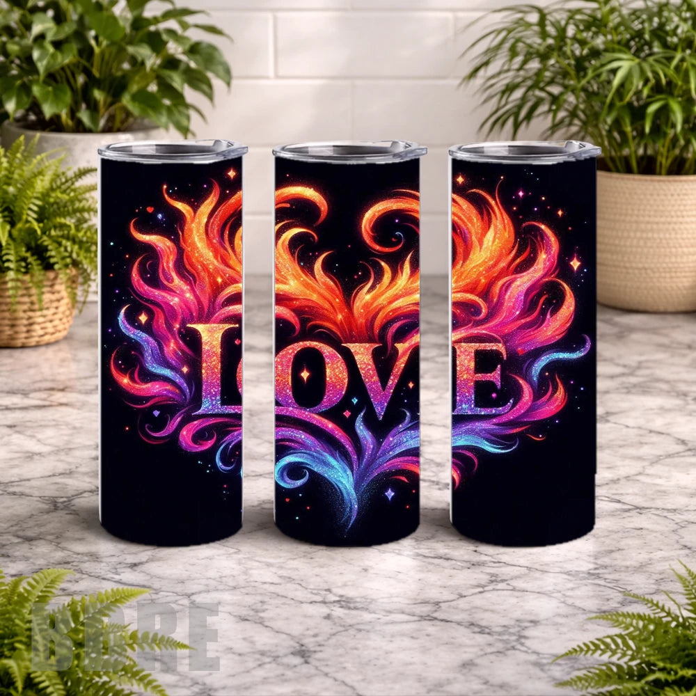 Fiery Love 15 OZ Straight Wrap