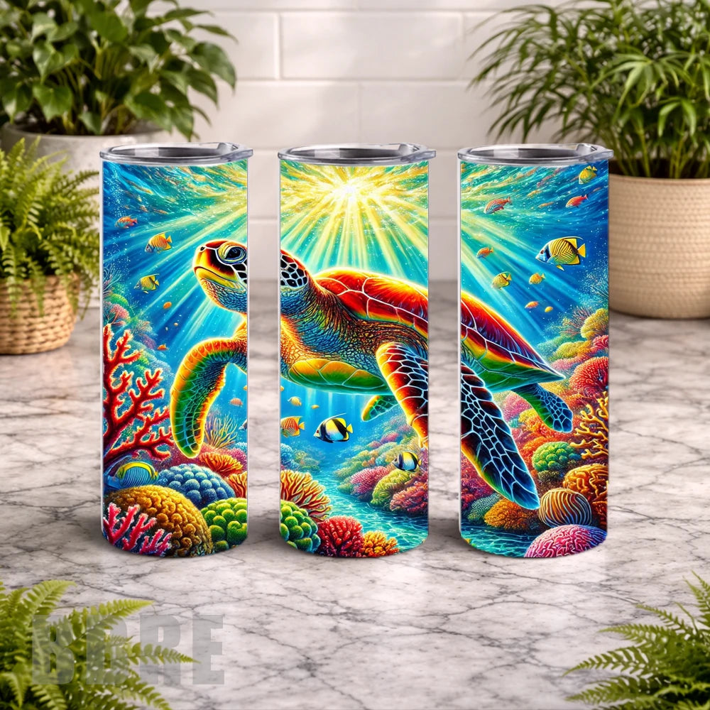 Colorful Turtle 8 15 OZ Straight Wrap