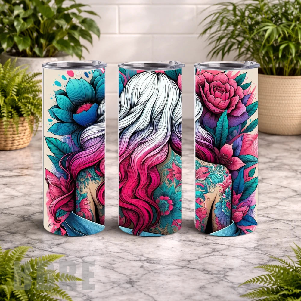 Floral Elegance 6 15 OZ Straight Wrap