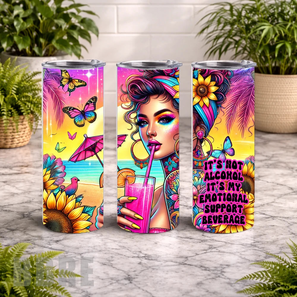Tropical Vibes 2 15 OZ Straight Wrap