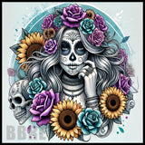 Sugar Skull 3 15 OZ Straight Wrap