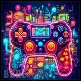Neon Gamepad 15 OZ Straight Wrap