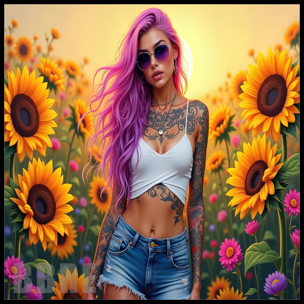 Sunflower Beauty 3 15 OZ Straight Wrap