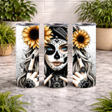 Sugar Skull 4 15 OZ Straight Wrap
