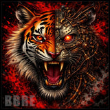 Tiger Mech 15 OZ Straight Wrap