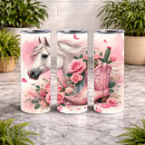 Floral Cowboy 3 15 OZ Straight Wrap