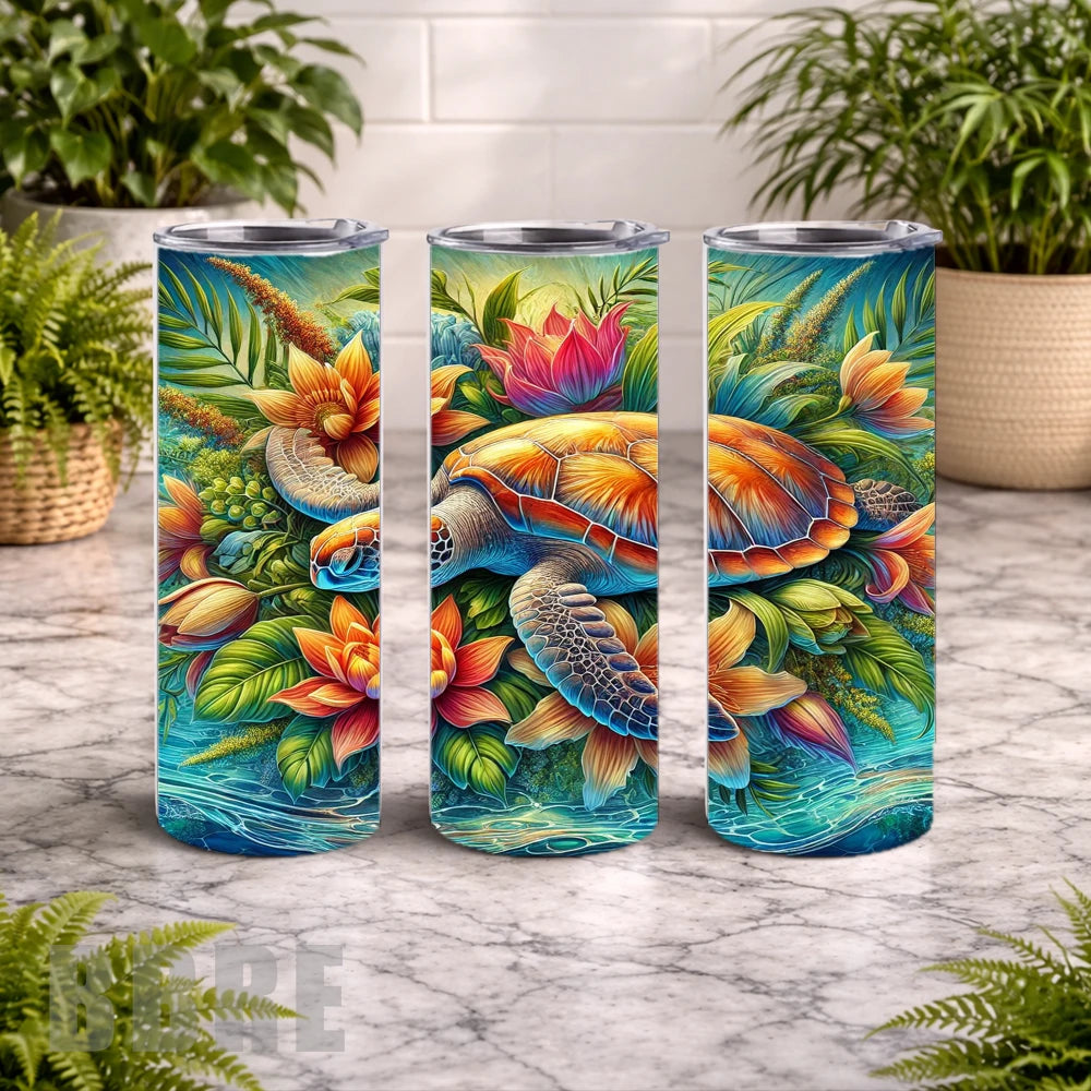 Tropical Turtle 9 15 OZ Straight Wrap