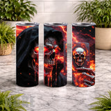 Skull Ace 15 OZ Straight Wrap