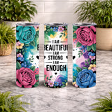 Floral Affirmation 15 OZ Straight Wrap