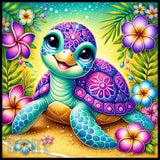 Tropical Turtle 2 15 OZ Straight Wrap