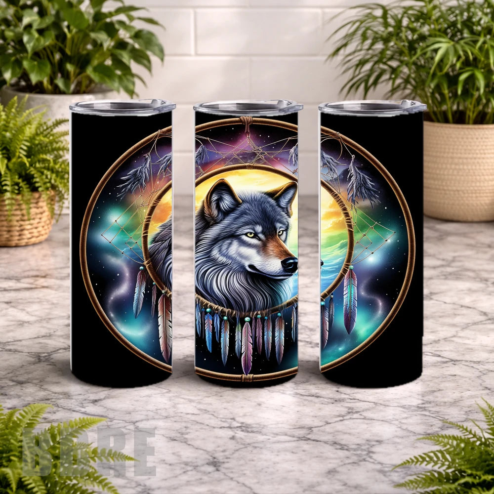Wolf Dreamcatcher 5 15 OZ Straight Wrap
