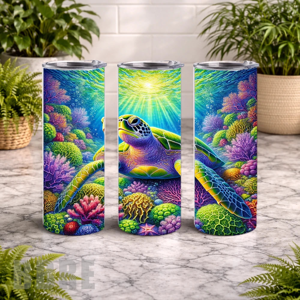 Colorful Turtle 11 15 OZ Straight Wrap