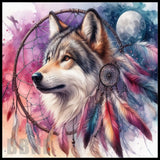 Wolf Dreamcatcher 7 15 OZ Straight Wrap