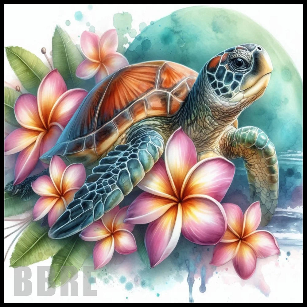 Turtle Blossom 5 15 OZ Straight Wrap