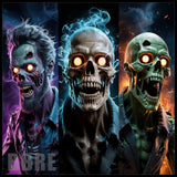 Zombie Trio 15 OZ Straight Wrap