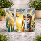 Adventure Bear 15 OZ Straight Wrap
