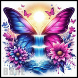 Butterfly Waterfall 15 OZ Straight Wrap