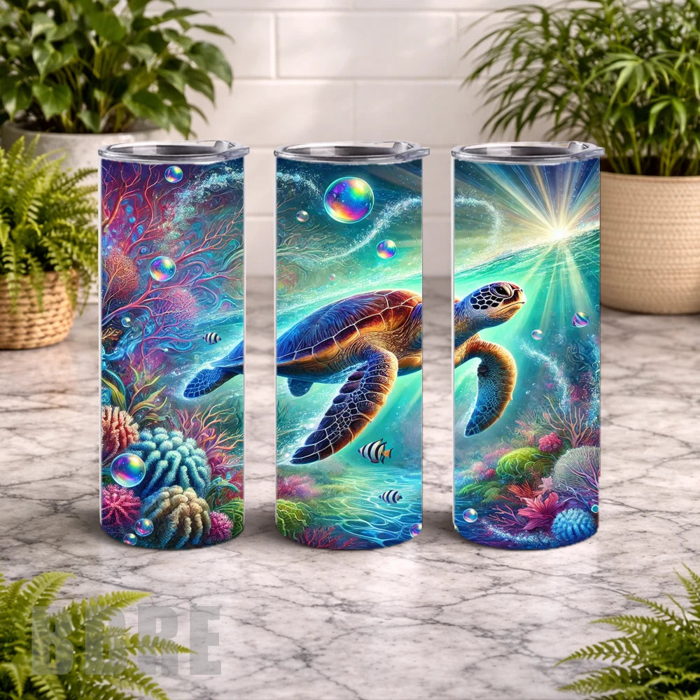 Ocean Turtle 2 15 OZ Straight Wrap