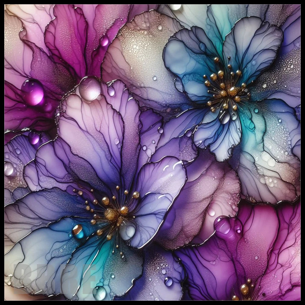 Floral Elegance 2 15 OZ Straight Wrap