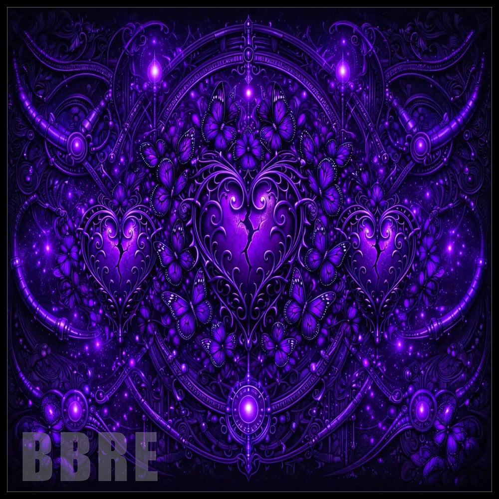 Purple Heart 15 OZ Straight Wrap