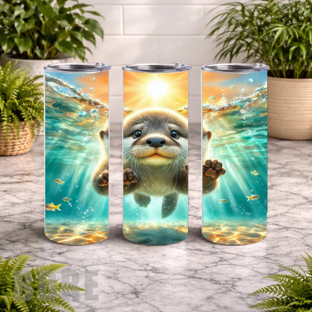 Playful Otter 15 OZ Straight Wrap