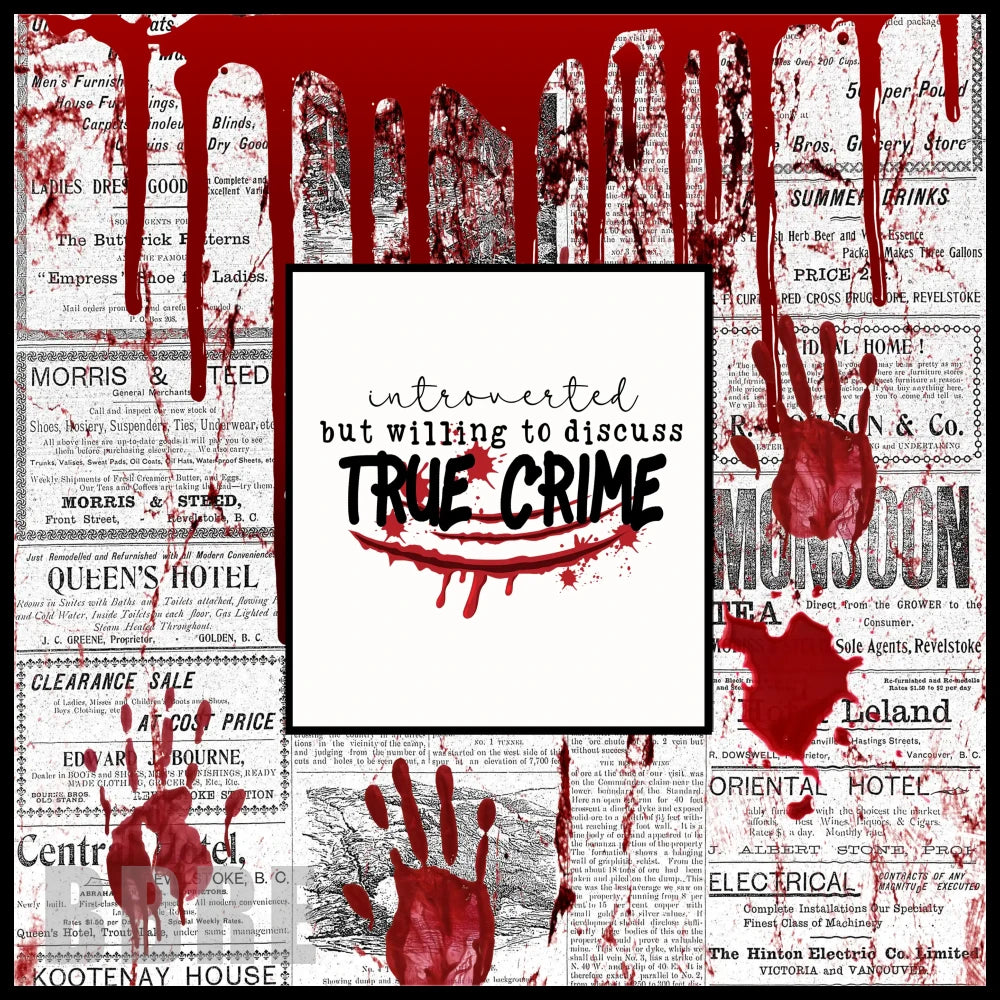 True Crime 3 15 OZ Straight Wrap