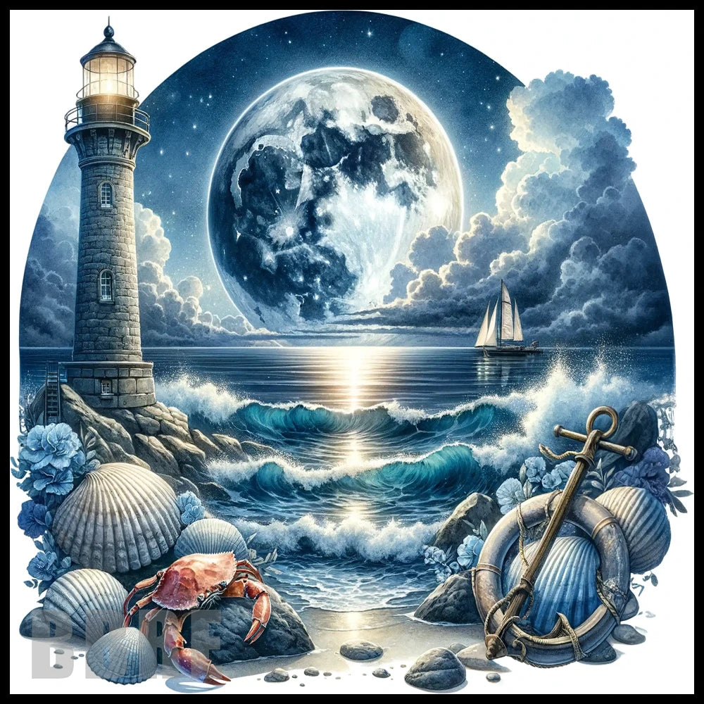 Ocean Lighthouse 15 OZ Straight Wrap