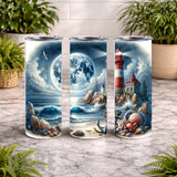Lighthouse Scene 15 OZ Straight Wrap