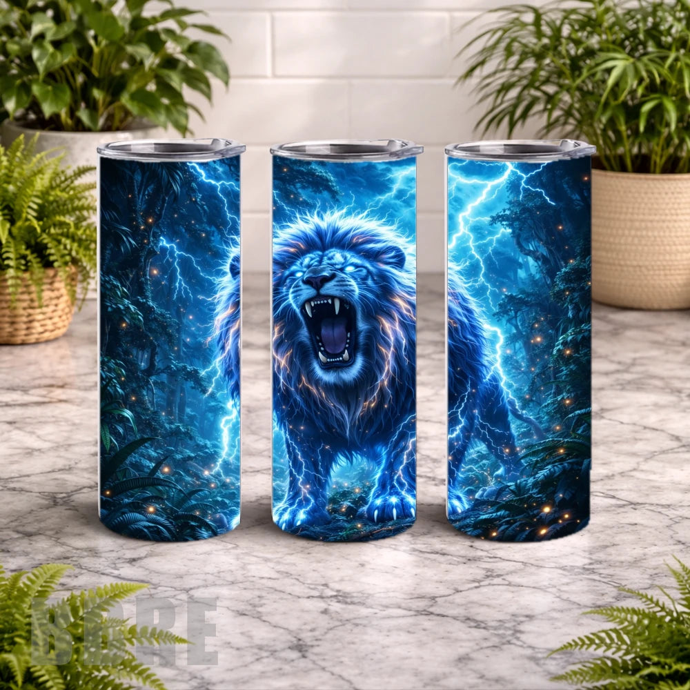 Electric Lion 15 OZ Straight Wrap