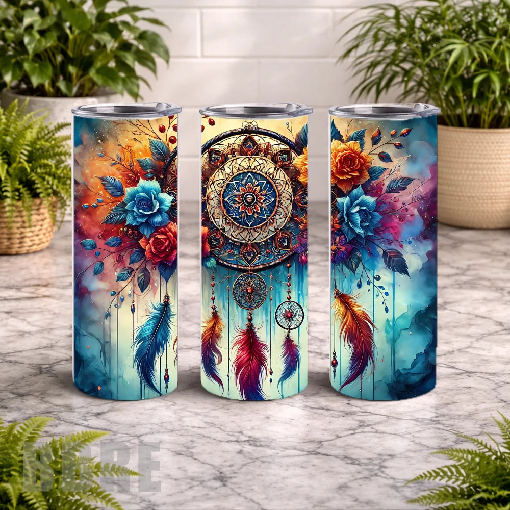 Dreamcatcher Blooms 15 OZ Straight Wrap