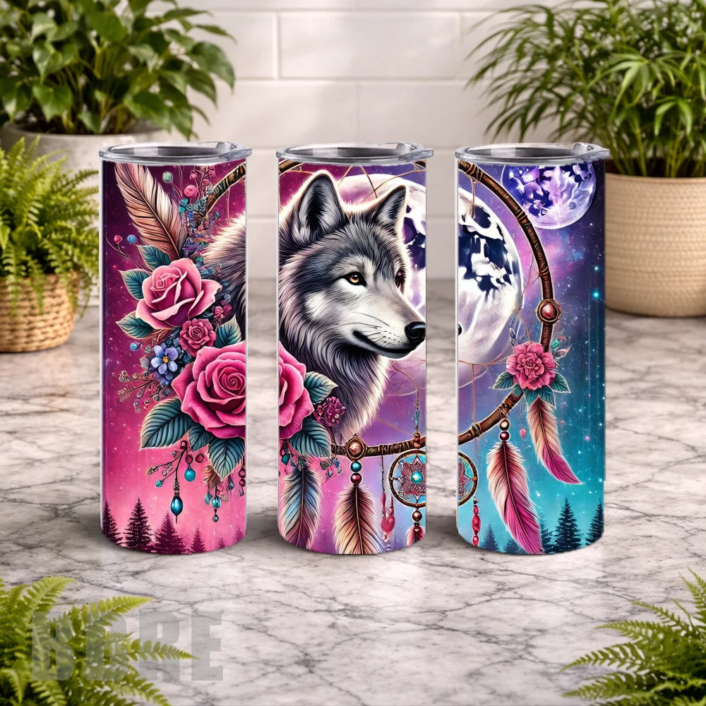 Wolf Dreamcatcher 8 15 OZ Straight Wrap