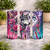 Wolf Dreamcatcher 8 15 OZ Straight Wrap