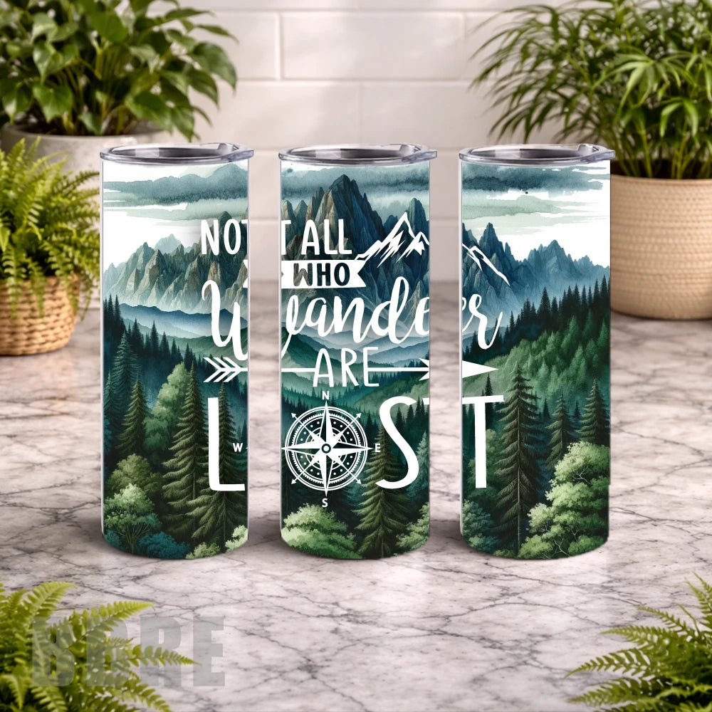 Mountain Wanderlust 15 OZ Straight Wrap