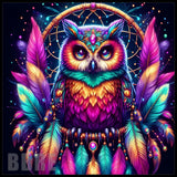 Vibrant Owl 15 OZ Straight Wrap