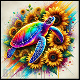 Colorful Turtle 13 15 OZ Straight Wrap