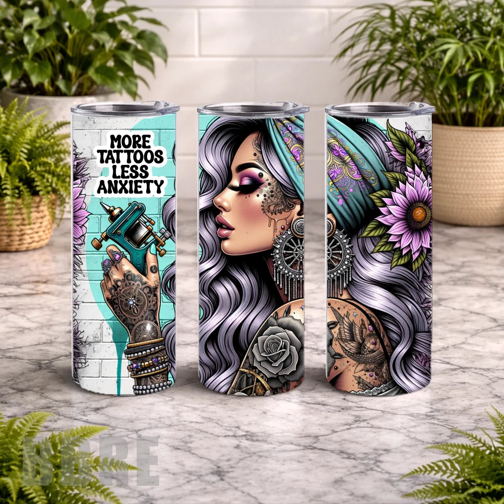 Tattooed Beauty 2 15 OZ Straight Wrap