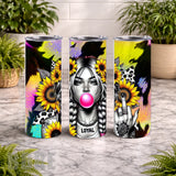 Bold Floral 3 15 OZ Straight Wrap
