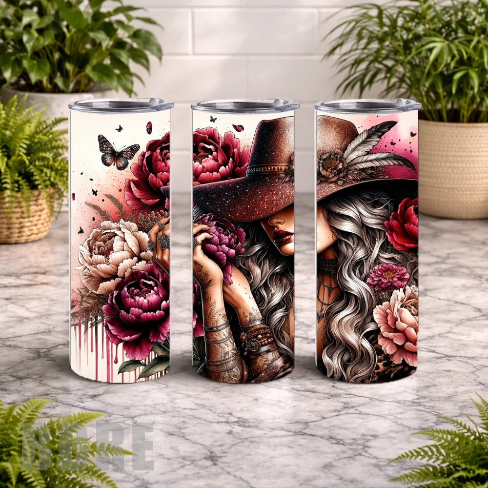 Floral Elegance 8 15 OZ Straight Wrap